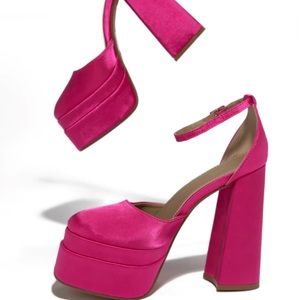 New Platform Pink Shoes